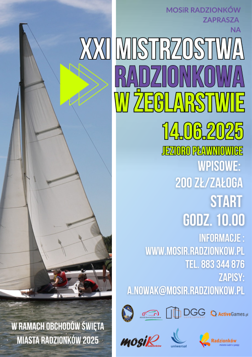 XXI Mistrzostwa Radzionkowa w Żeglarstwie